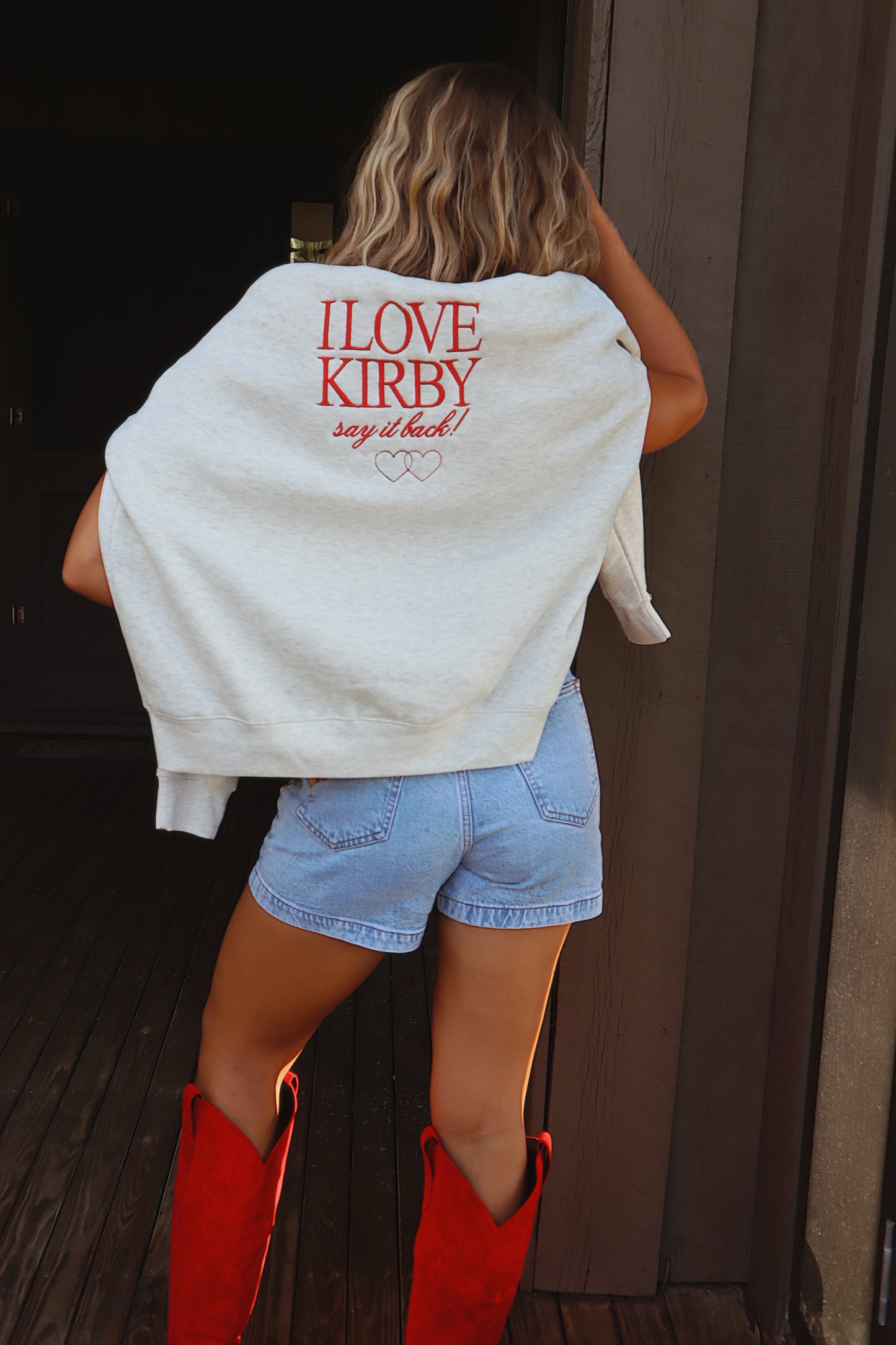 I Love Kirby Pullover