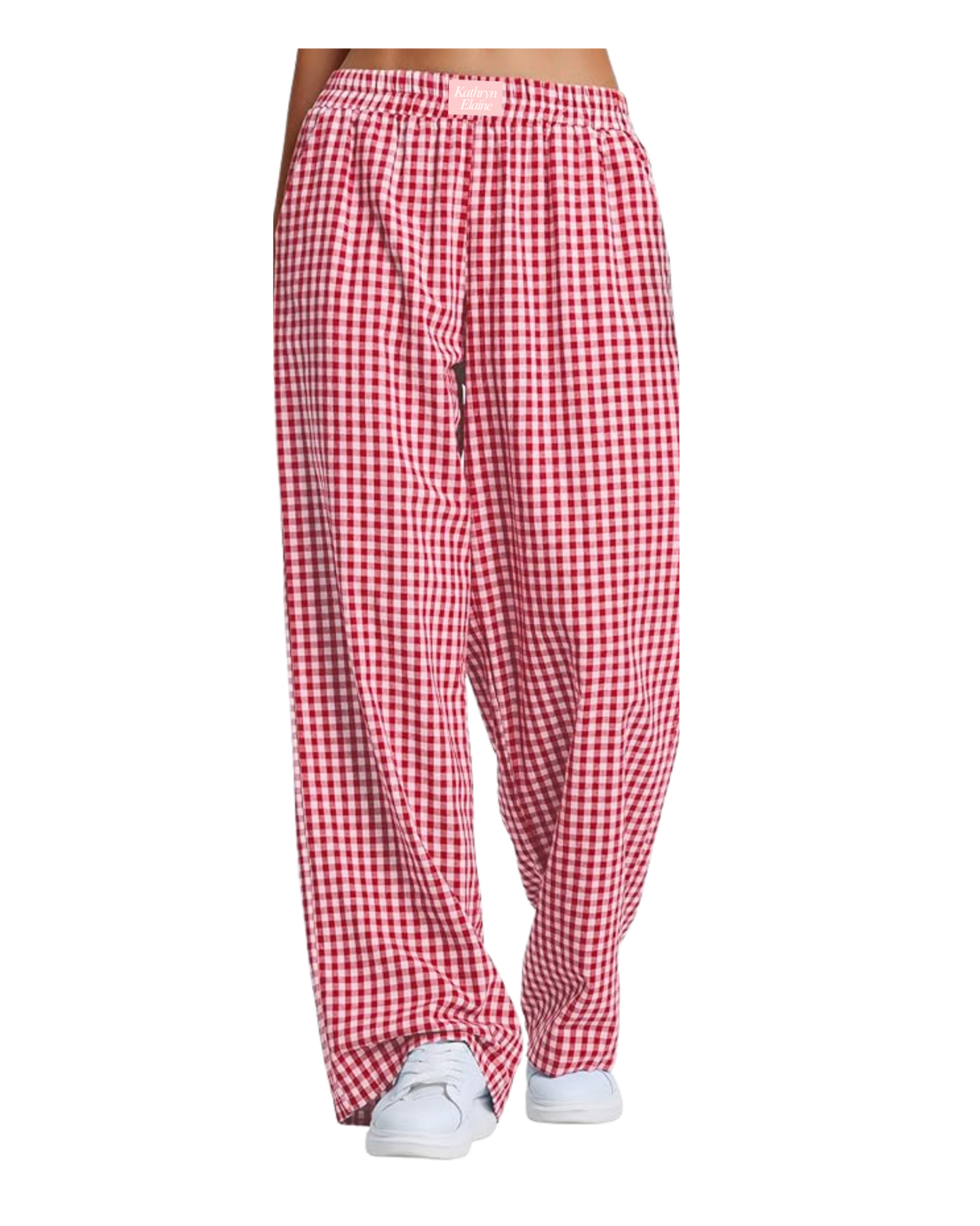 Red & Black Boxer Pants