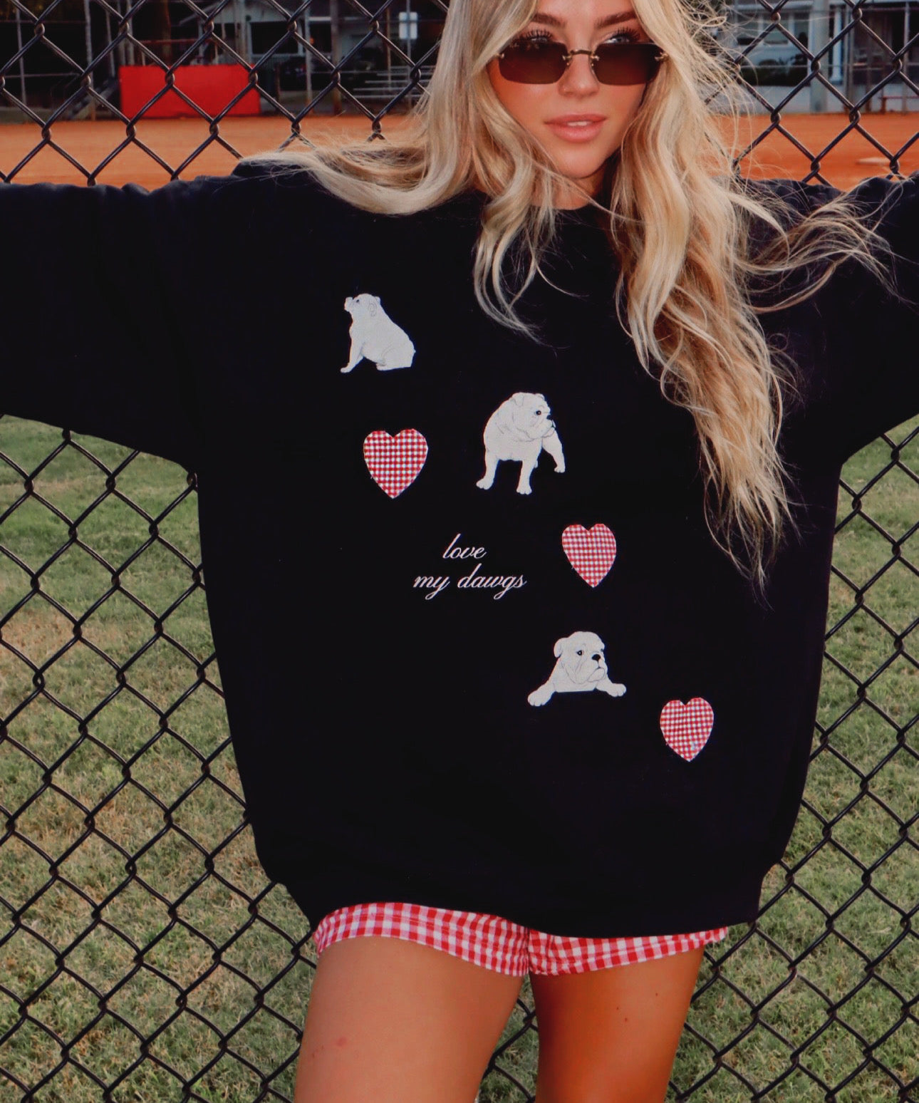 Love my Dawgs Crewneck