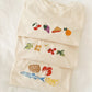 Embroidered Lemon Pasta Cropped Tee