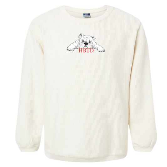 HBTD Embroidered Corded Crew