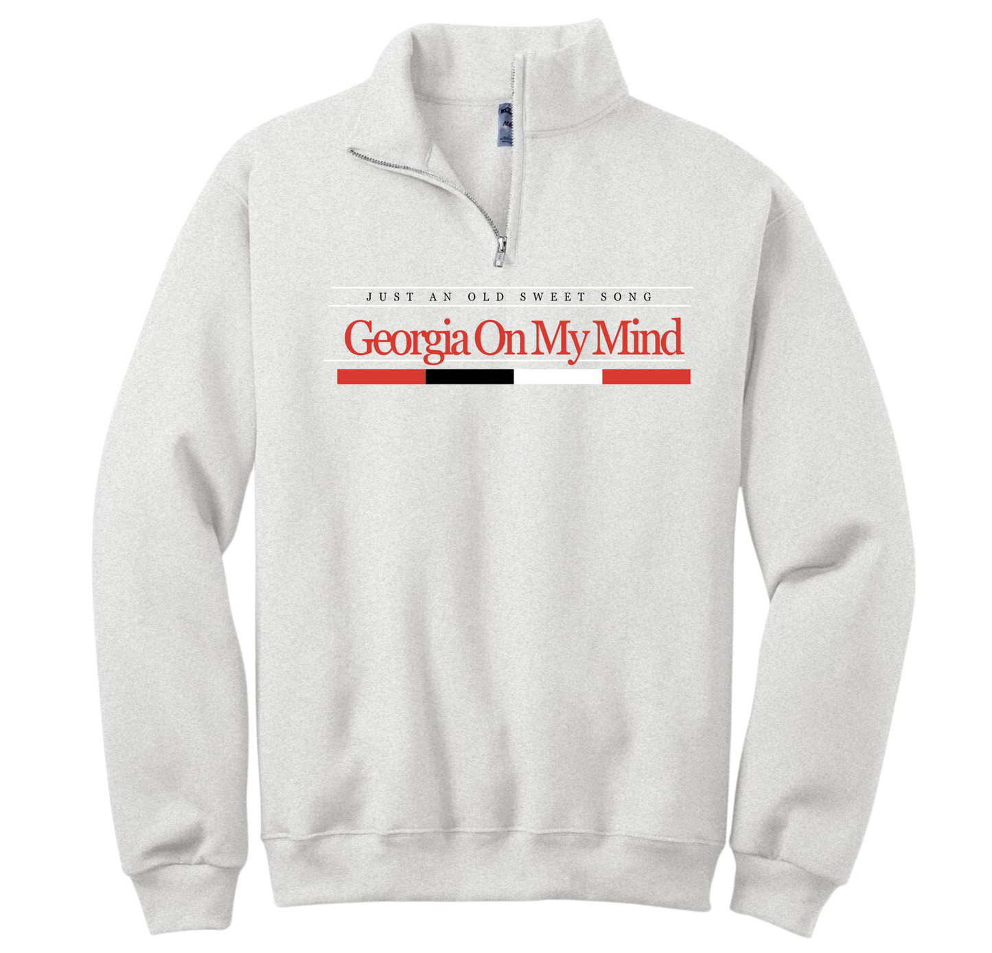 Georgia On My Mind Embroidered Q Zip