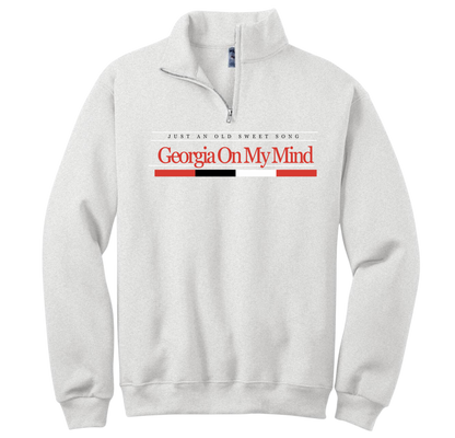 Georgia On My Mind Embroidered Q Zip