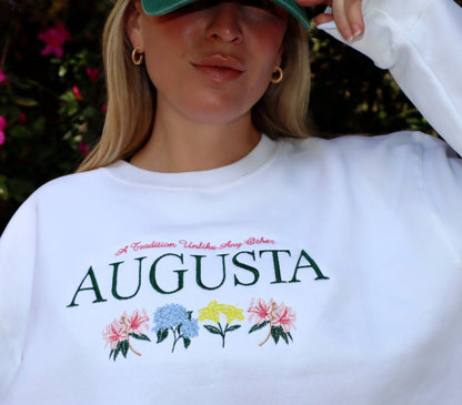 Augusta Flowers Pullover