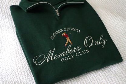 Members Only Quarter Zip