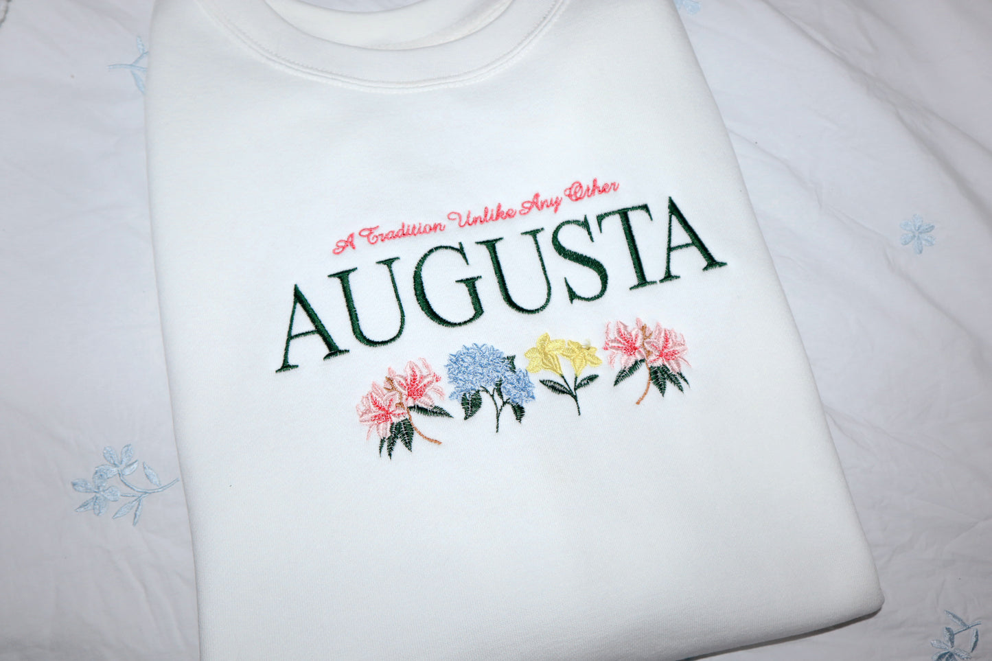 Augusta Flowers Pullover