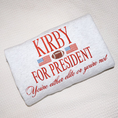 Kirby for Pres Pullover