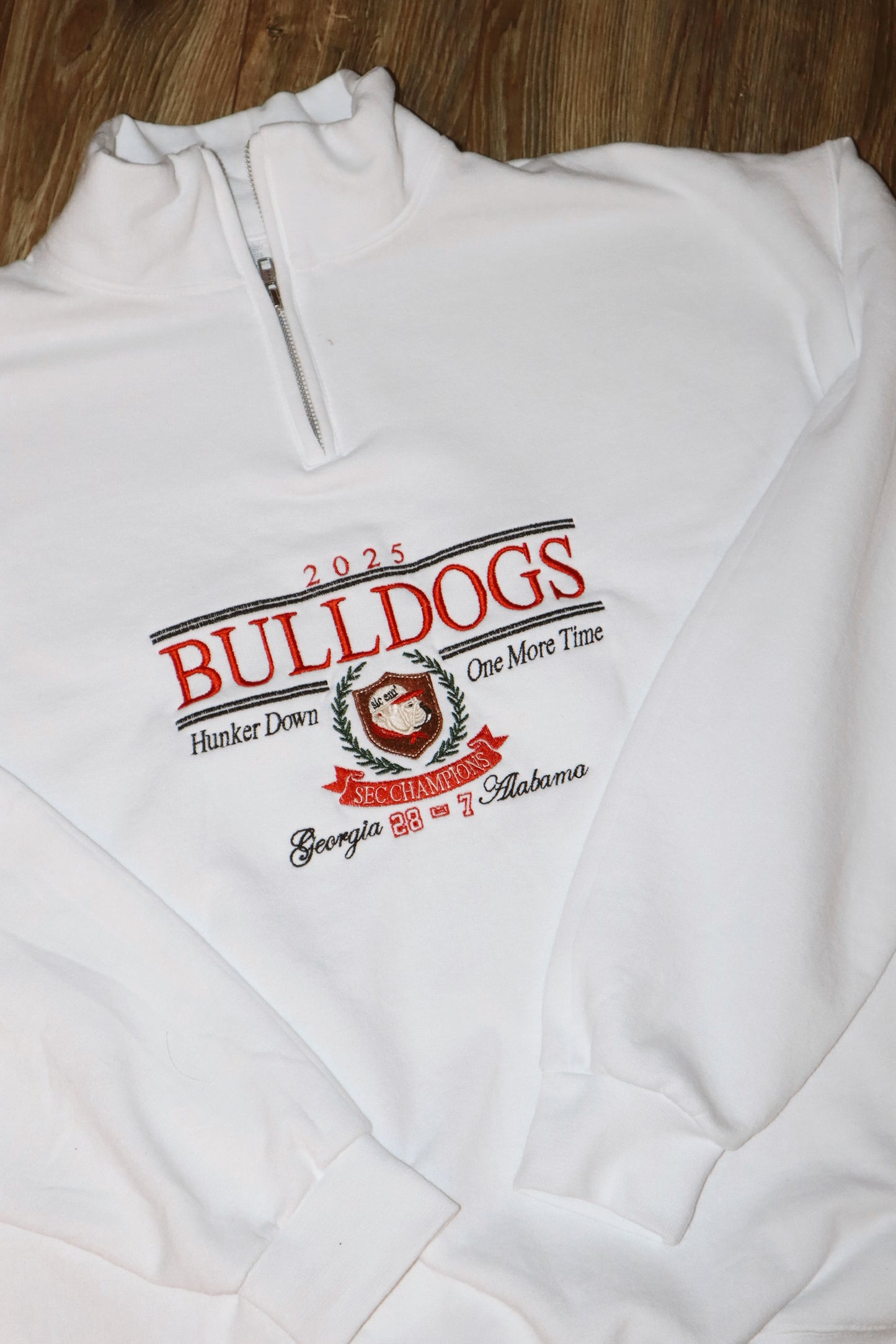 Champions Q-zip (White)