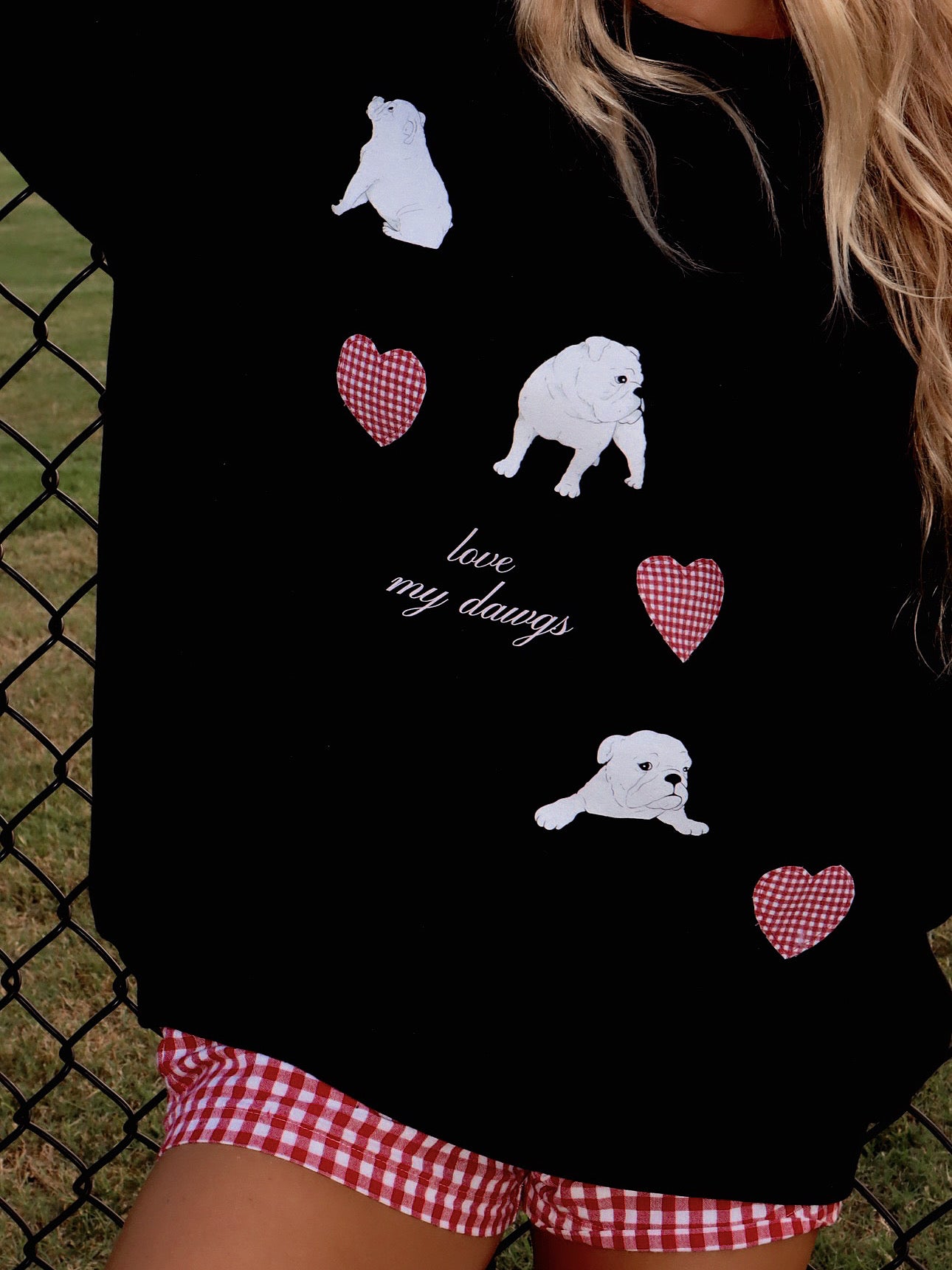 Love my Dawgs Crewneck
