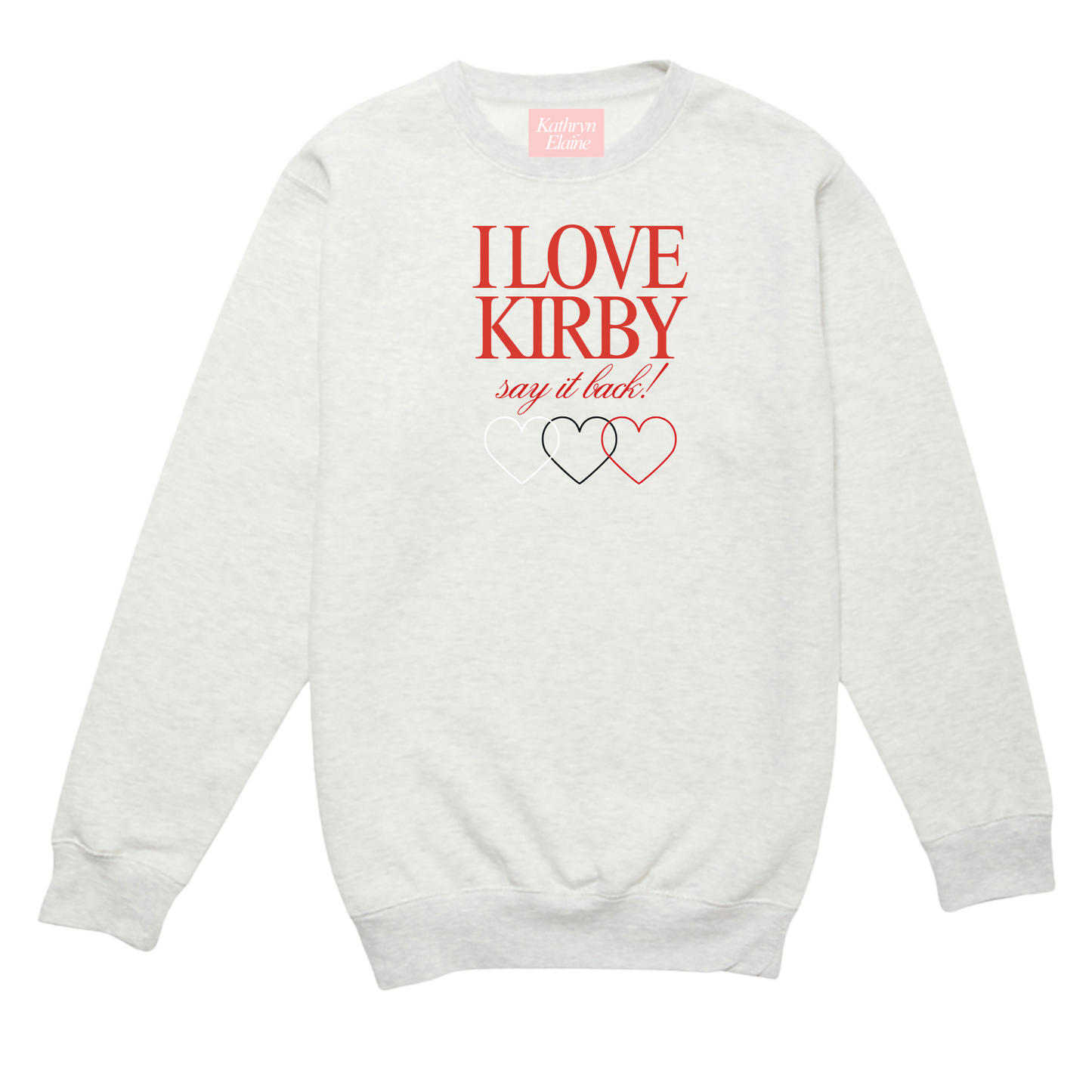 I Love Kirby Pullover