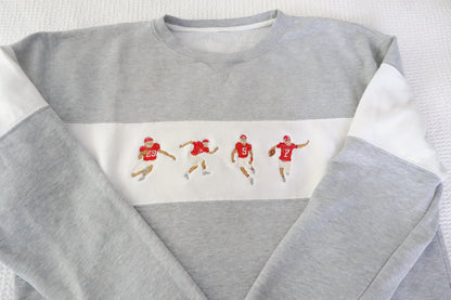 Players Embroidered Colorblock Pullover