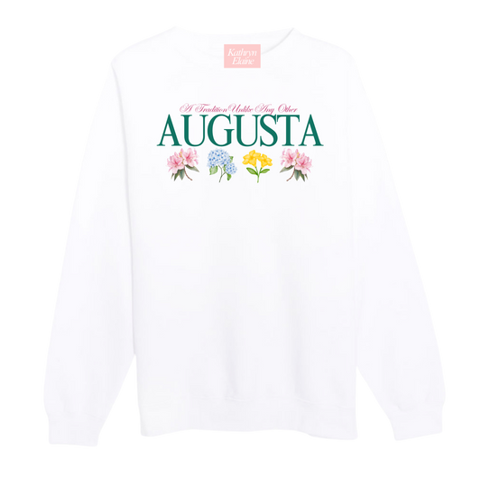 Augusta Flowers Pullover