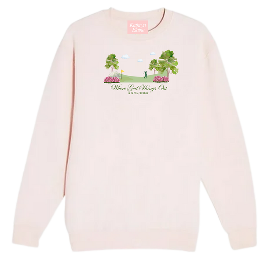 Where God Hangs Out Pullover