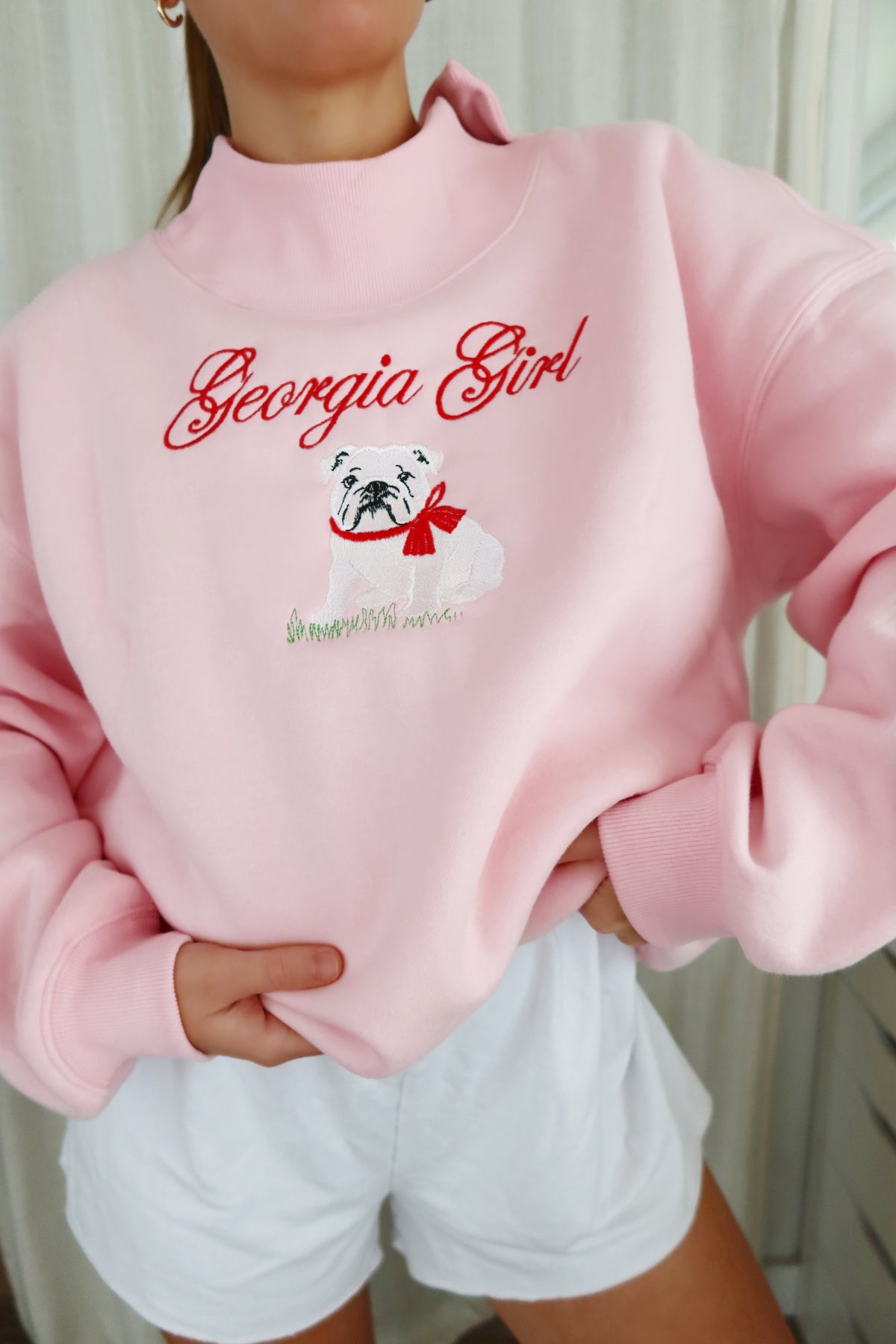 Georgia Girl Mock Neck