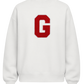 Letterman Mock Neck (White)
