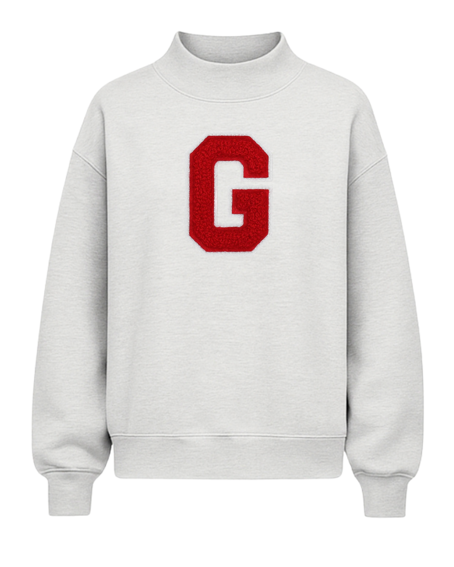 Letterman Mock Neck (gray)