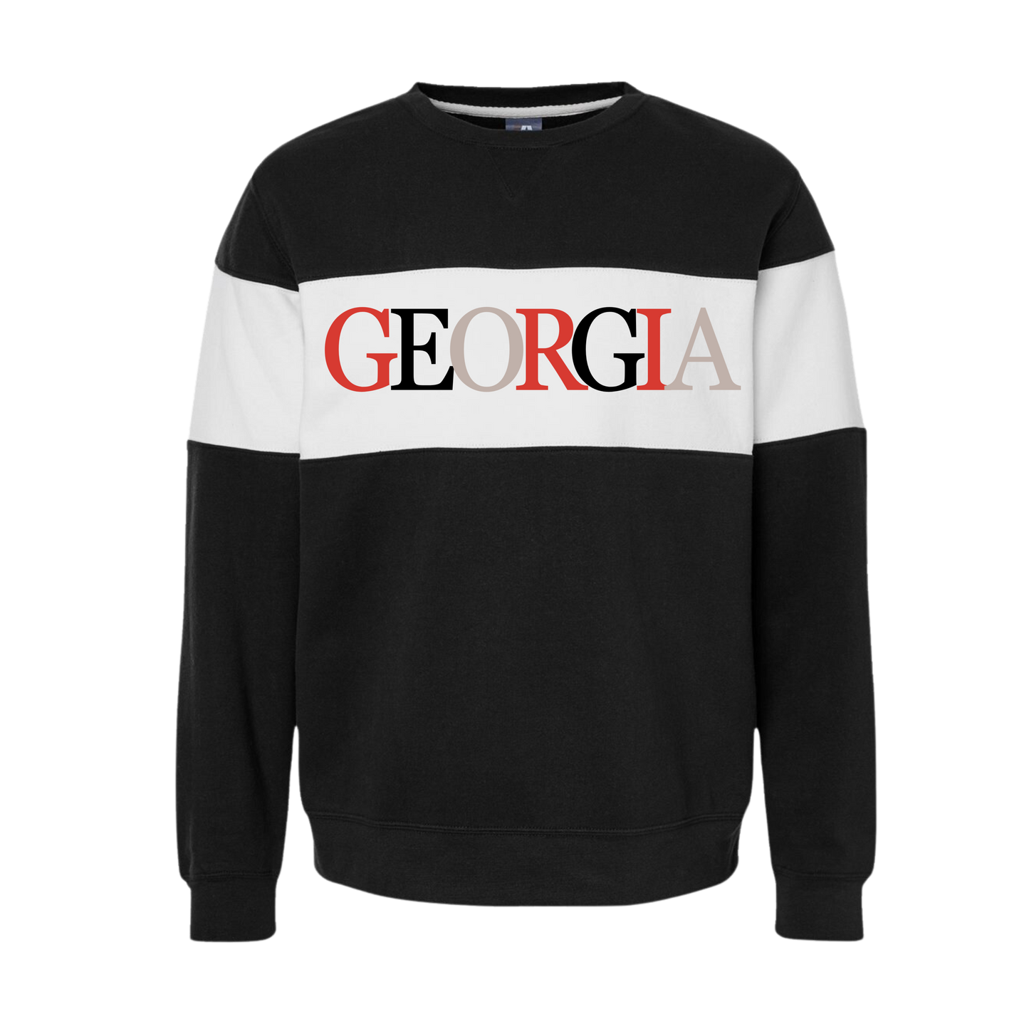 Gameday Embroidered Colorblock Pullover