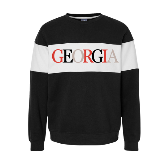 Gameday Embroidered Colorblock Pullover