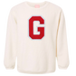 Boyfriend Letterman Corded Crew