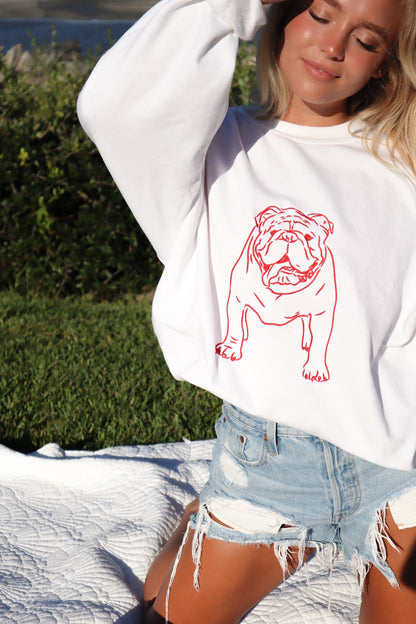 English Bulldog Pullover