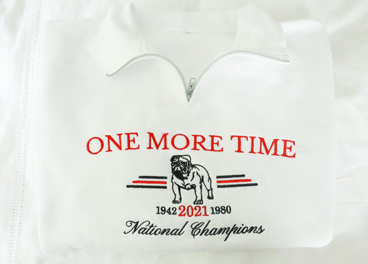 One More Time Quarter Zip